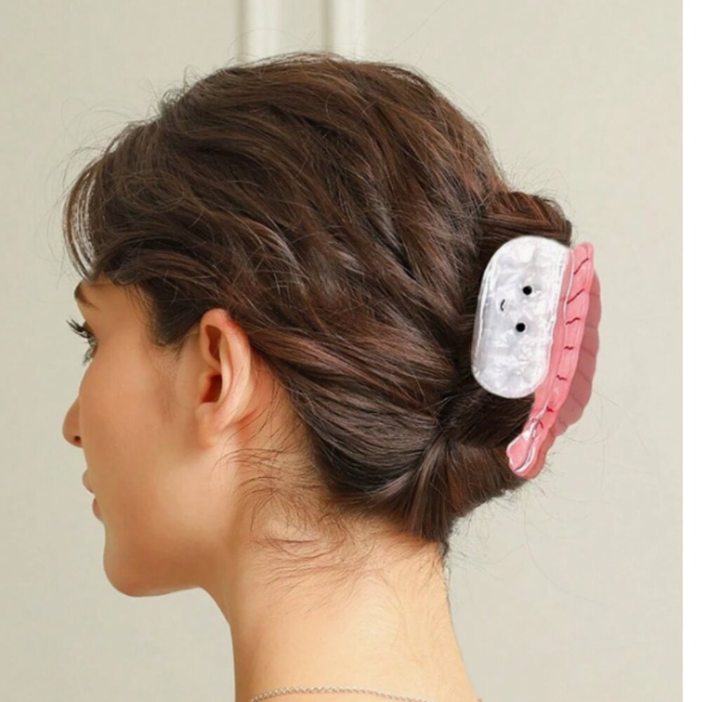 Shrimp Sushi hair clip NWT